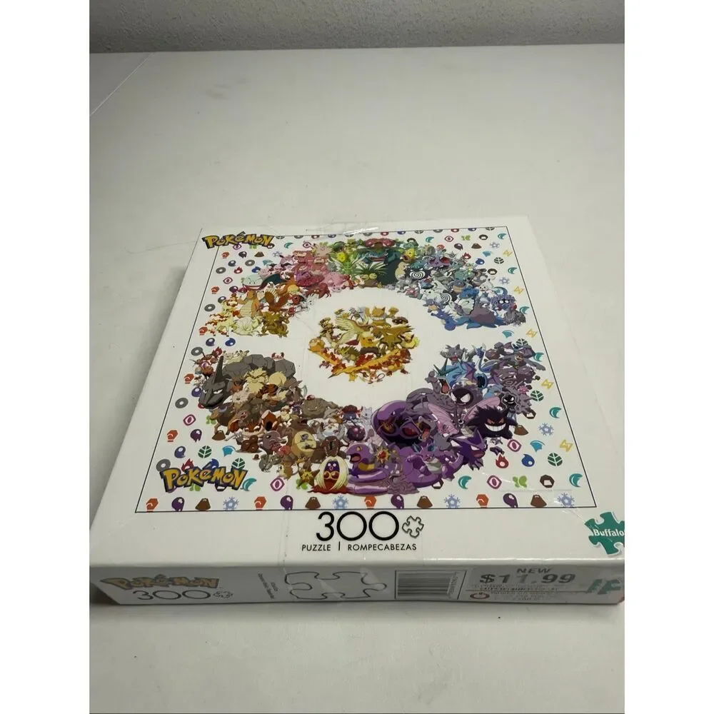 Rare Pokémon 300 Piece Jigsaw Puzzle Fun Family Buffalo Games See Description